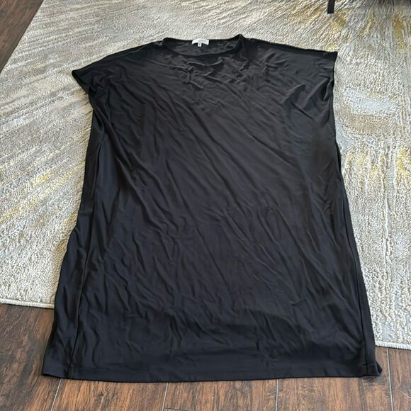 Lafayette 148 New YorkAvery Jersey Dress black size M in EUC knee length